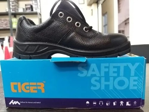 Tiger Safety Shoes - Color: Black