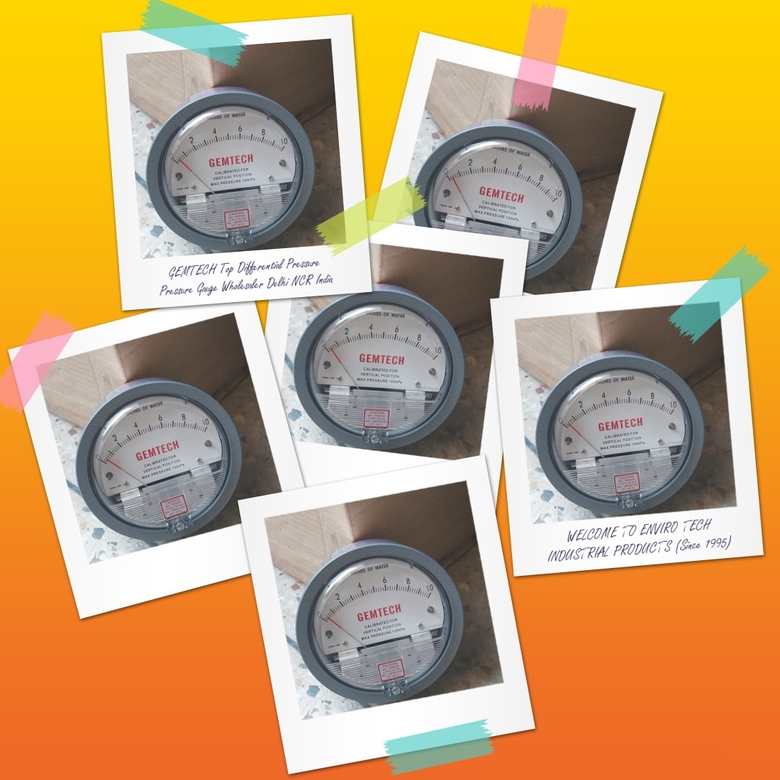 Gemtech Differential Pressure Gauge Wholesaler Near Ram Manohar Lohia Hospital - Accuracy: A 2% (-Ha Model A 1) Of Fs (A 3% (-Ha A 1.5%) On -0