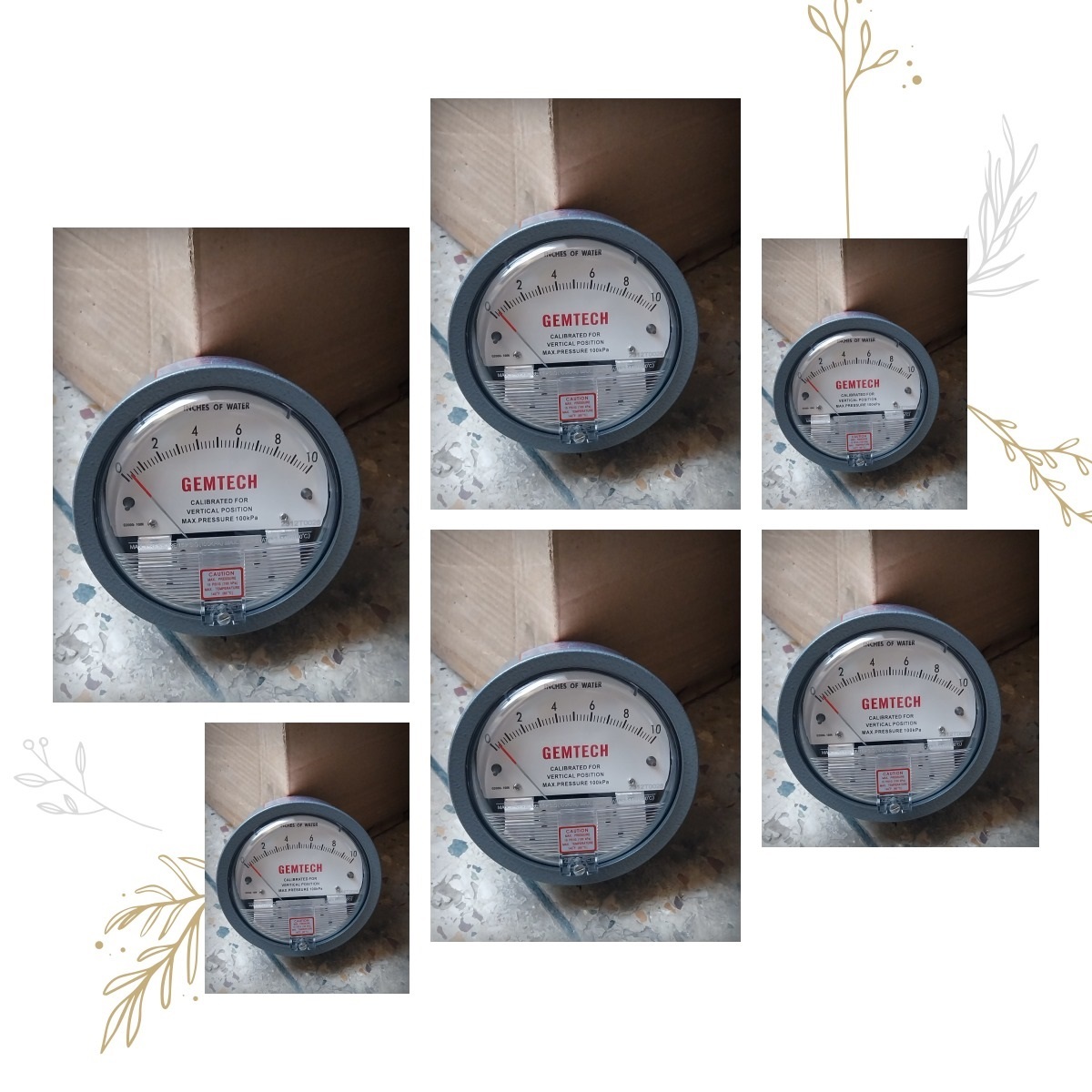 Gemtech Differential Pressure Gauge Wholesaler Near Ram Manohar Lohia Hospital - Accuracy: A 2% (-Ha Model A 1) Of Fs (A 3% (-Ha A 1.5%) On -0