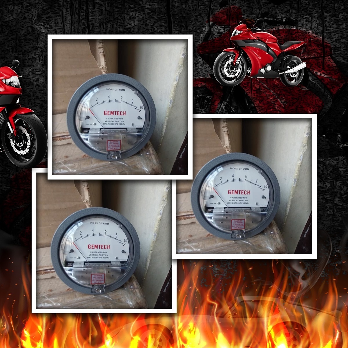 Gemtech Differential Pressure Gauge Wholesaler Near Maharaja Agrasen Hospital - Accuracy: A 2% (-Ha Model A 1) Of Fs (A 3% (-Ha A 1.5%) On -0