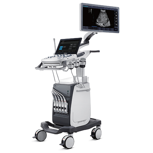 P9 Trolley Color Doppler Ultrasound Machine - Material: Steel & Pvc