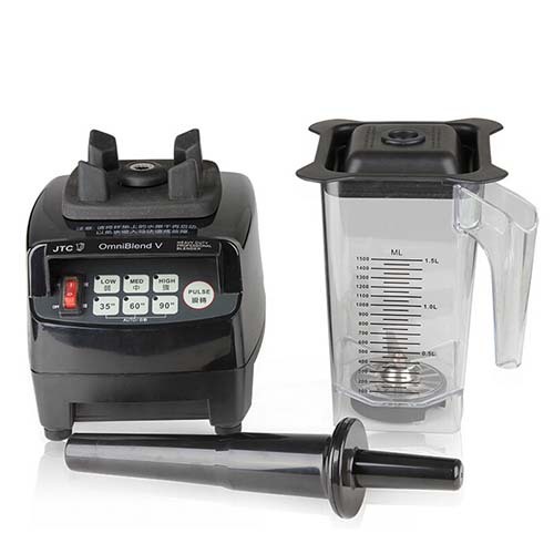 Jtc Blender Commercial 3 Hp 800aq 1.5l With Omnishield Cover - Automatic Grade: Fully Automatic