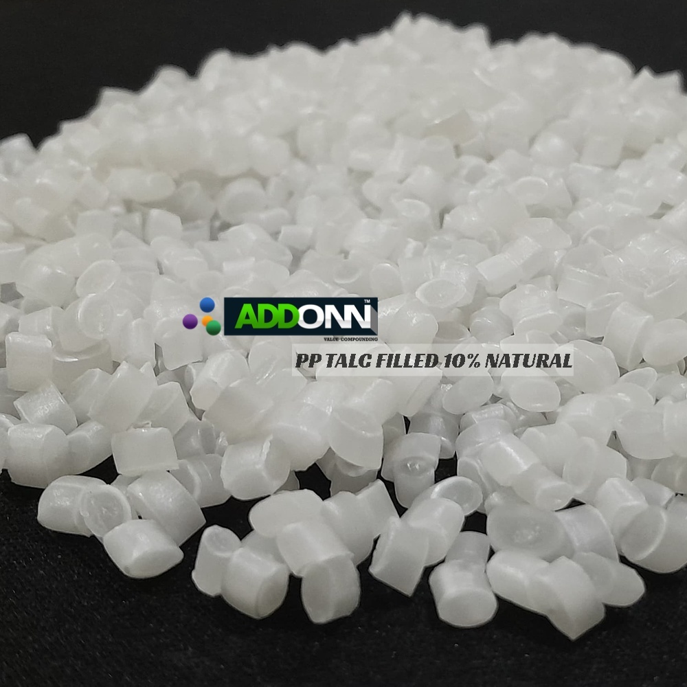 Pp Talc 10% Filled Plastic Raw Materials Plastic Pellets - Polypropylene, Injection Moulding, Natural Color | High Quality, Good Chemical Resistance, Fatigue Resistance