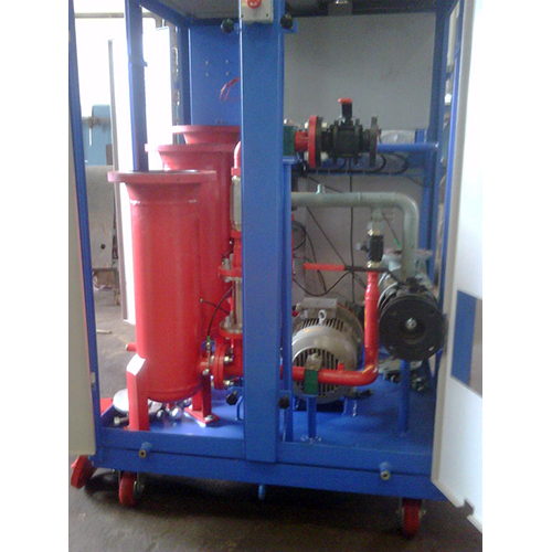 Transformer Particle Removal System - Feature: Lower Energy Consumption