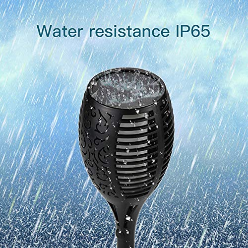 Ugaoo Solar Mashal Torch Light - Pvc Material, 836 Mm Size | 96 Led Flickering Flame, Eco-friendly Dusk-to-dawn Illumination, Waterproof Design, 3 Versatile Lighting Modes