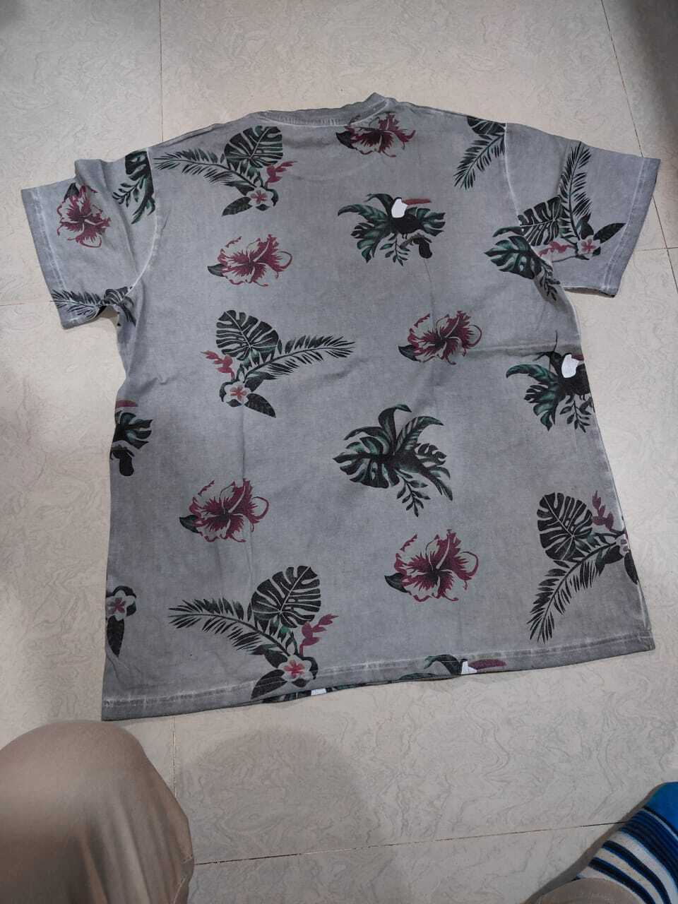 Printed Overdye T.shirt - Color: Over Dye