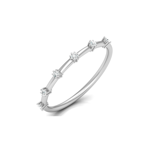 Fancy Diamond White Gold Ring Very Good