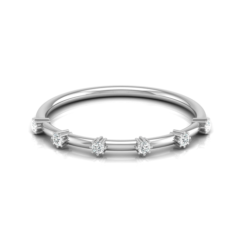 Fancy Diamond White Gold Ring Very Good