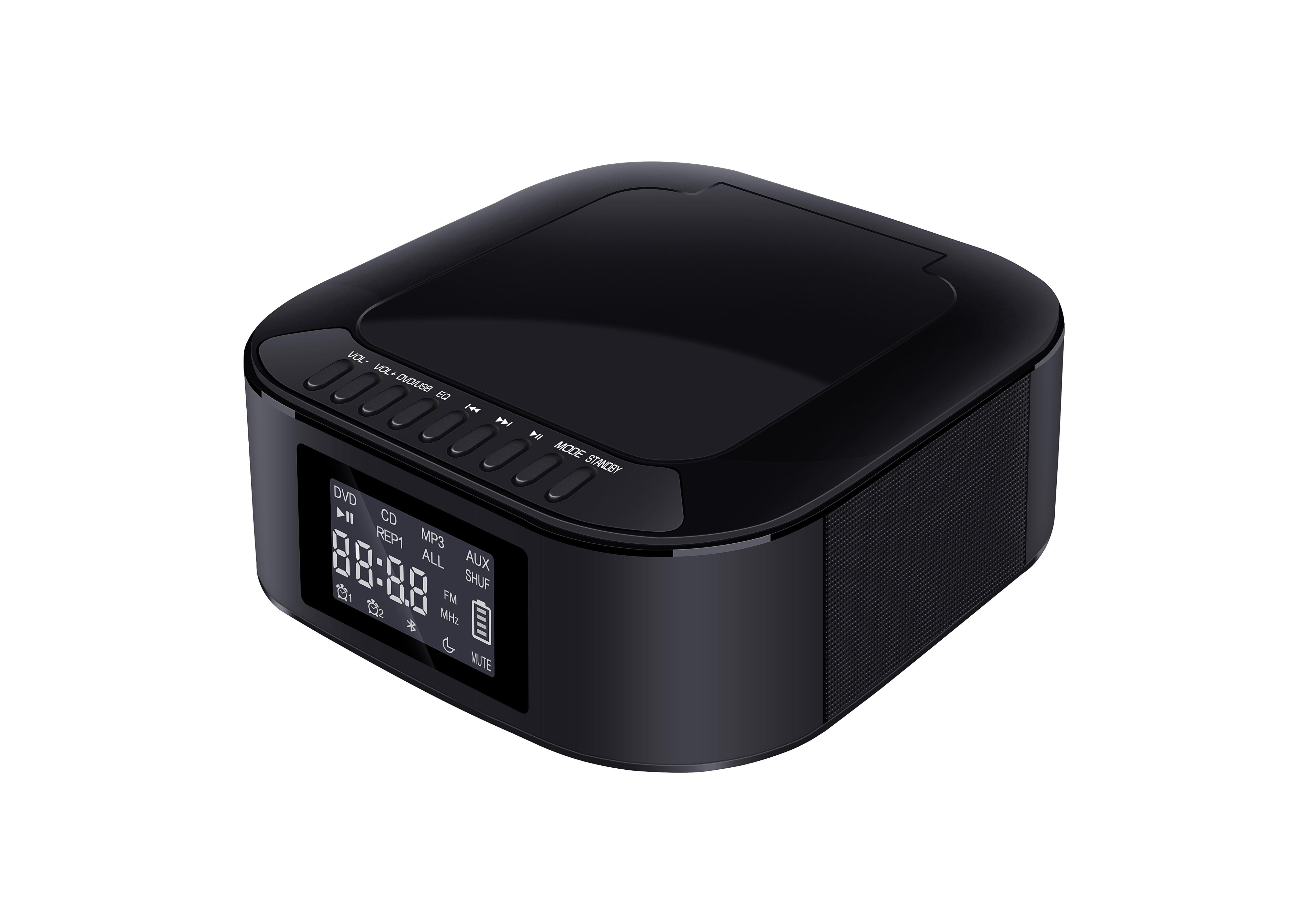 Black 2.1ch Cd Player-pc-473