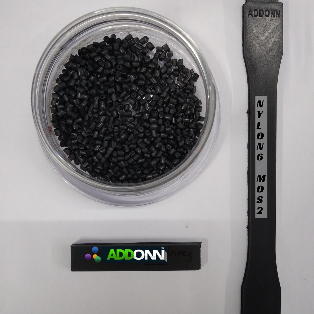 Nylon 6  Mos2 Black Plastic Pellets