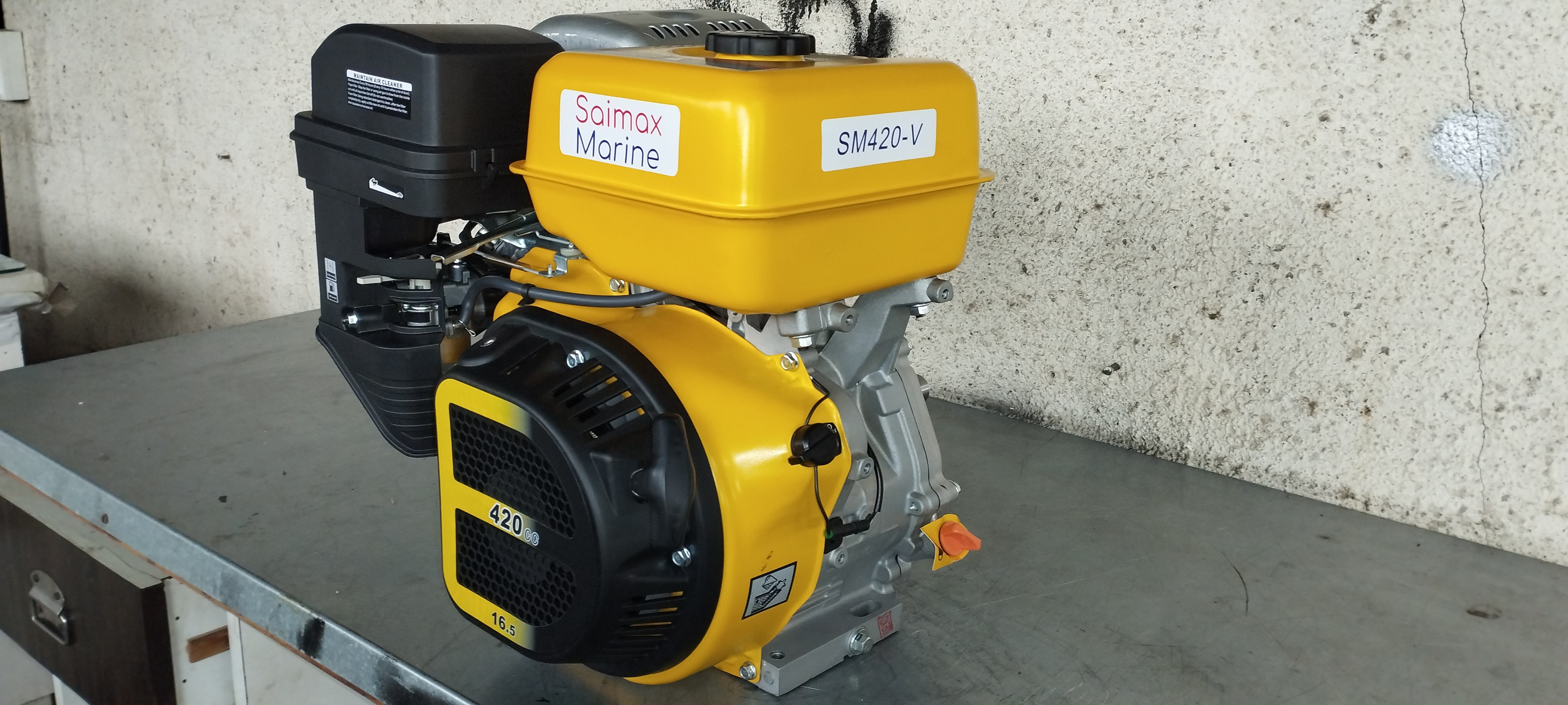 Sm420-v Engine 15hp  (All Spare Part Available) - Material: Steel