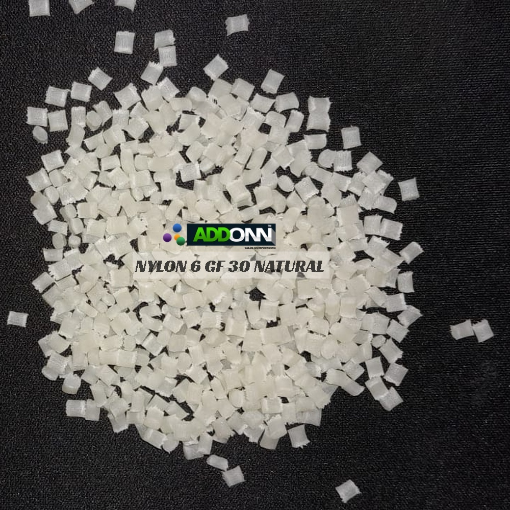 White Nylon 6 Glass Filled Compound