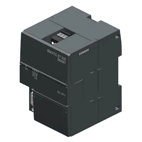 SIMATIC S7-200 SMART - PROFIBUS DP Slave Module, 9.6 KB to 12 MB, Black Color, 24V DC Power Mode, High Functionality for Industrial Automation