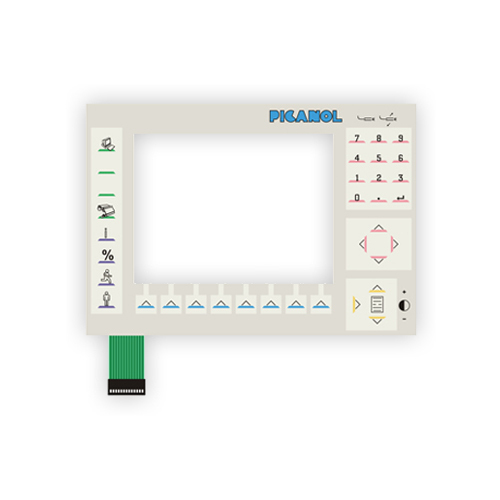 MP 00002 Picanol Omniplus मानक मशीन कीपैड