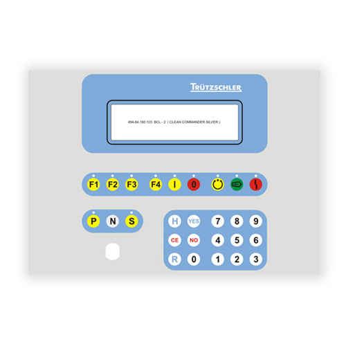 MP 00051 Trutzschler Clean Commander मानक मशीन कीपैड