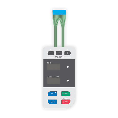 Flexible Membrane Switch Keypads - Application: Electric Products