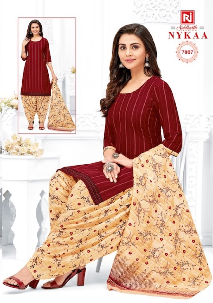 Siddharth Nykaa Vol-7 Readymade With Inner