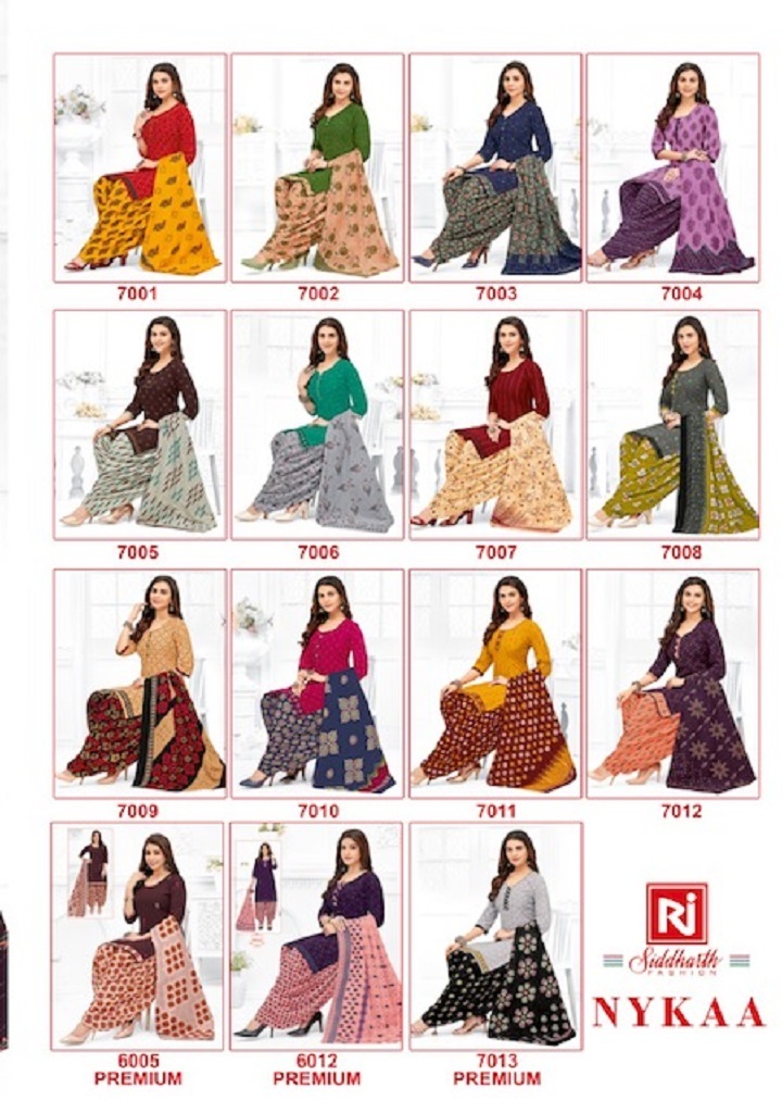 Siddharth Nykaa Vol-7 Readymade With Inner