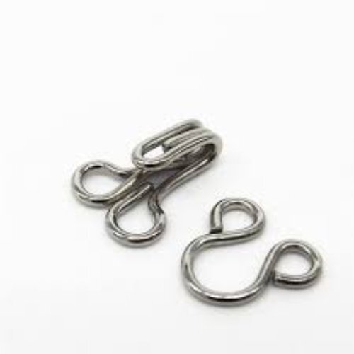 Dress Hook - Stainless Steel, Different Sizes Available, Silver Color | Versatile Hooks For Blouses, Frocks, And Ladies' Clothing