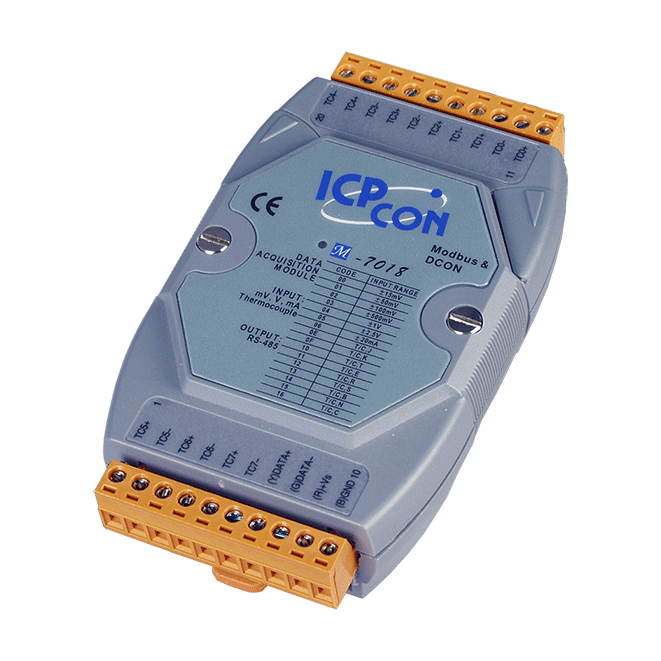 8-ch Thermocouple Input Module - Color: Gray