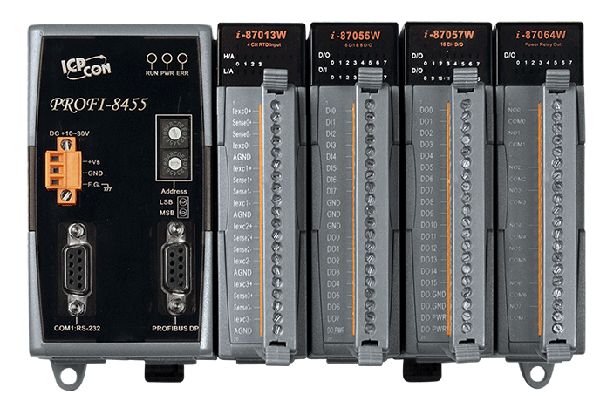 Profibus Io Module - Color: Gray
