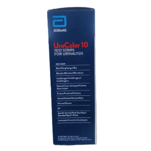 Different Availabe Urocolor 10 Strips