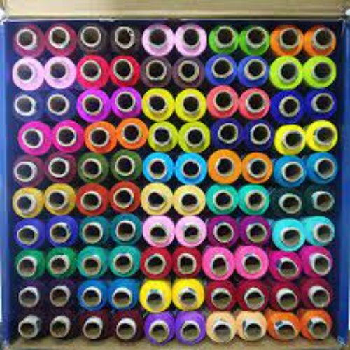 Spade Polyester Thread - 3 Ply, 100 Pieces In Box | 100% Spun Polyester, Plain Character For Sewing And Stitching