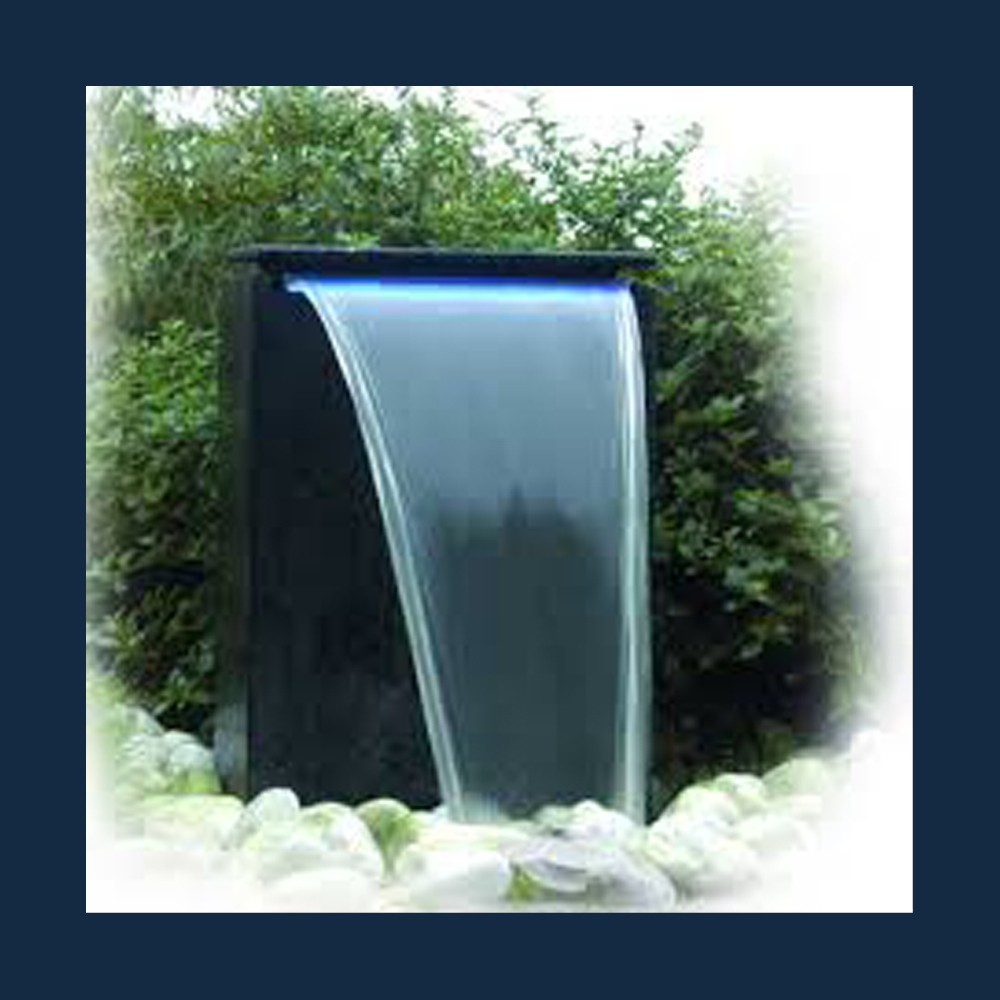 Sheet Waterfall Blade Nozzle - Fountain Type: Outdoor Fountains