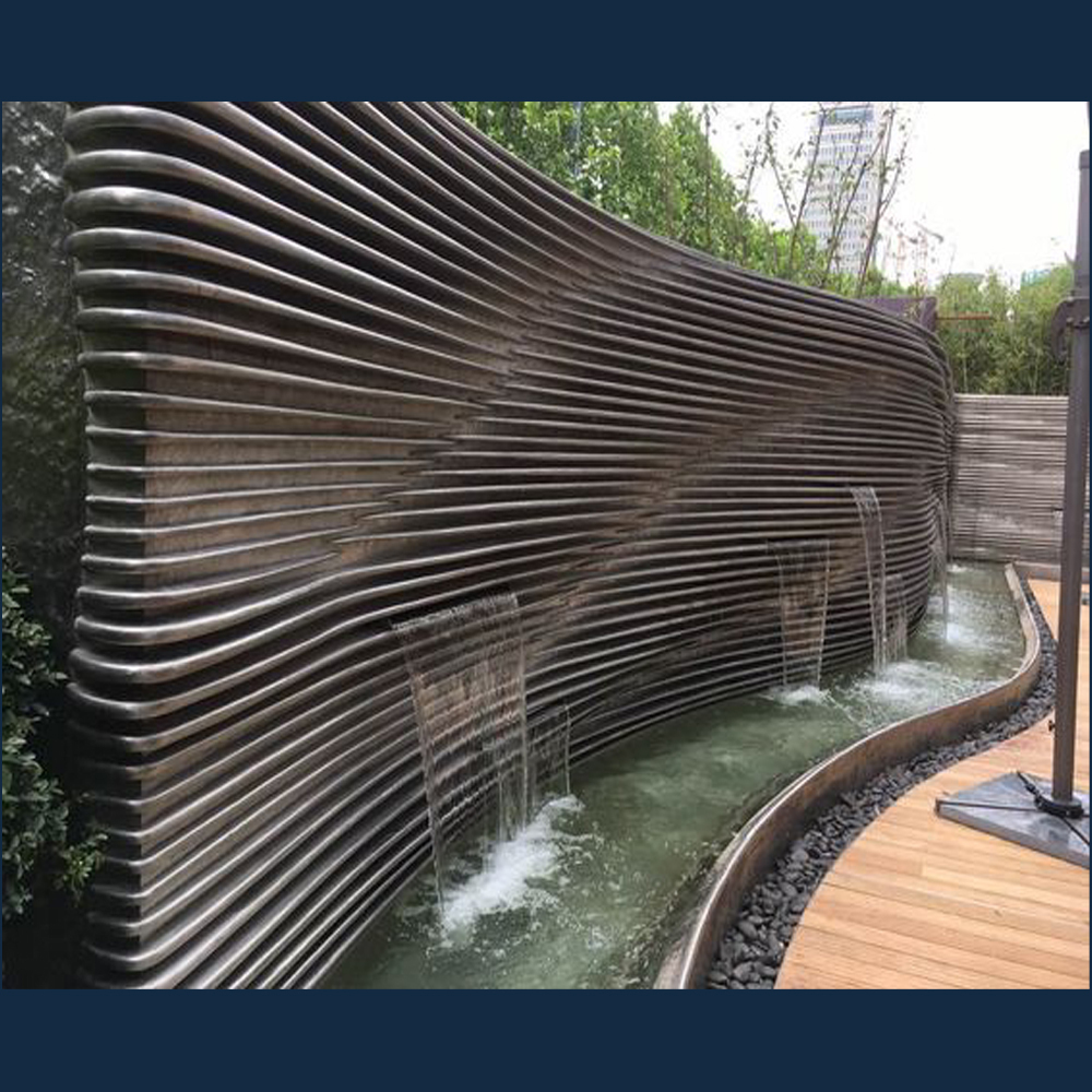 Sheet Waterfall Blade Nozzle - Fountain Type: Outdoor Fountains