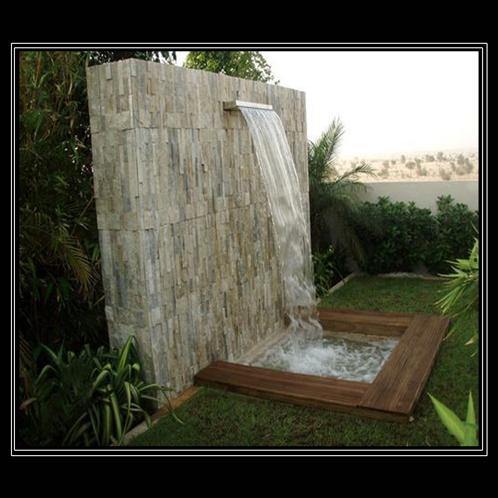 Sheet Waterfall Blade Nozzle - Fountain Type: Outdoor Fountains