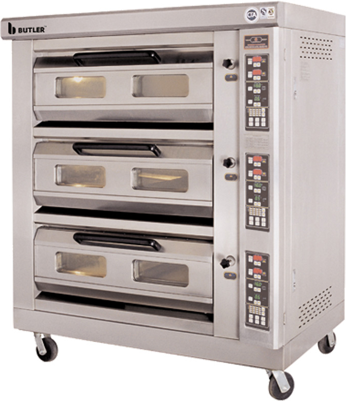 Semi Automatic Electric Single Deck Oven
