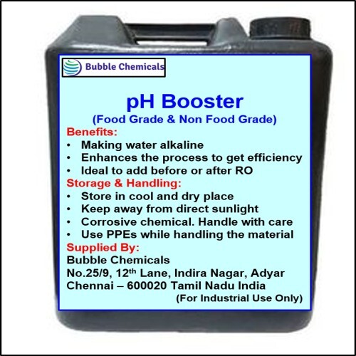 Ph Booster By Bubble Chemicals