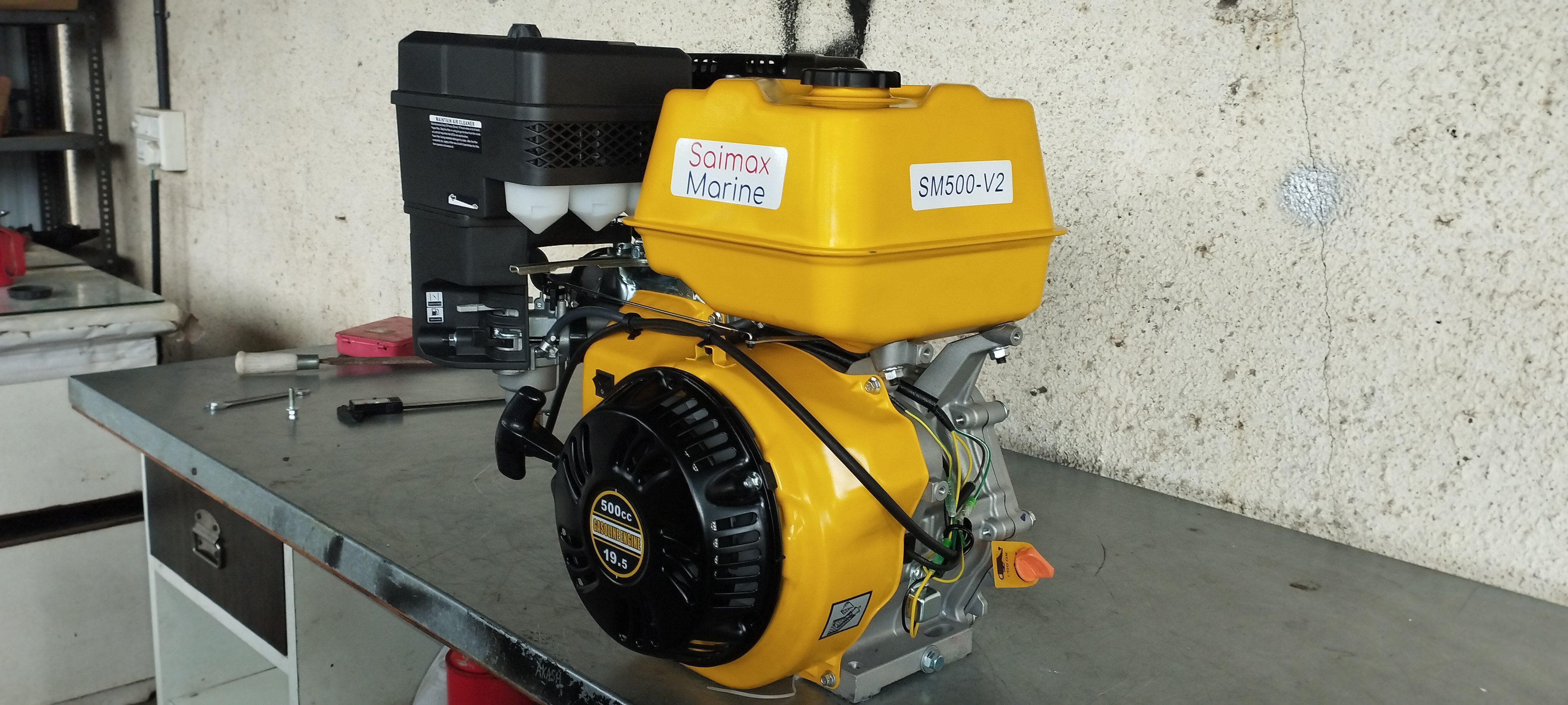 Sm500-v Engine 19.5 Hp (All Spare Part Available) - Stroke: 4 Stroke