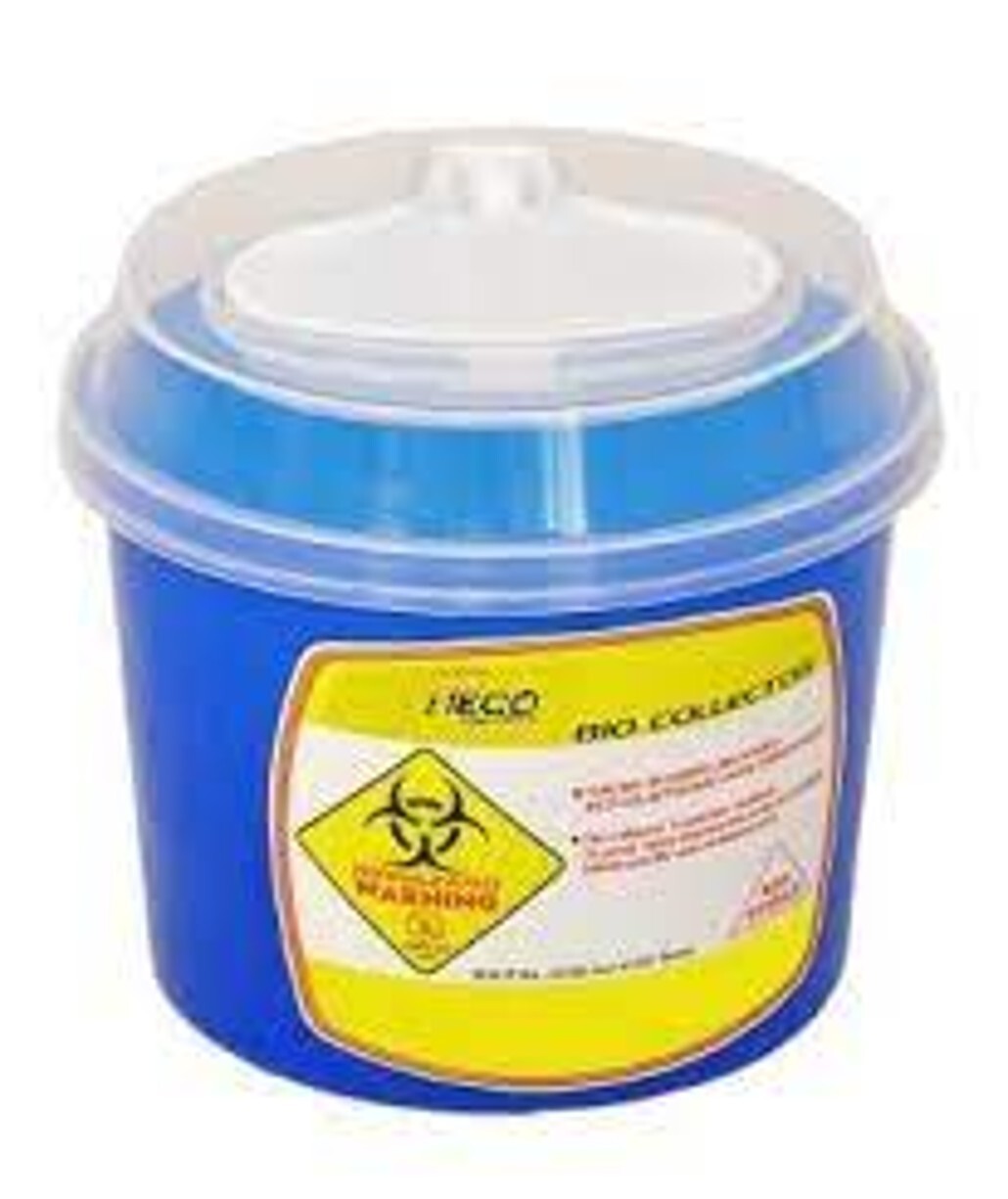 Bio Collector 500l - Polypropylene Material, 500 Capacity , Designed For Secure Collection And Disposal Of Clinical Waste, Features Tamper-proof Locking System