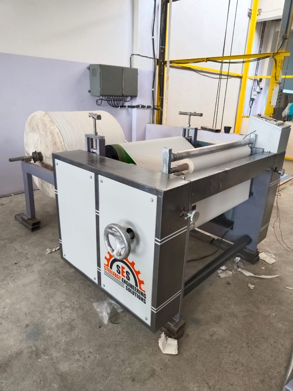 Toilet Paper Machines - Steel, 7ft X 4ft X 6ft | Automatic Operation, High Efficiency, Low Maintenance, Reliable Performance, Variable Speed