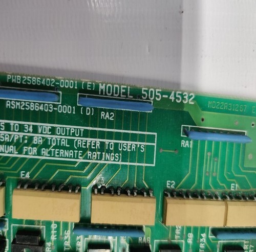 Siemens 505-4532 Output Module