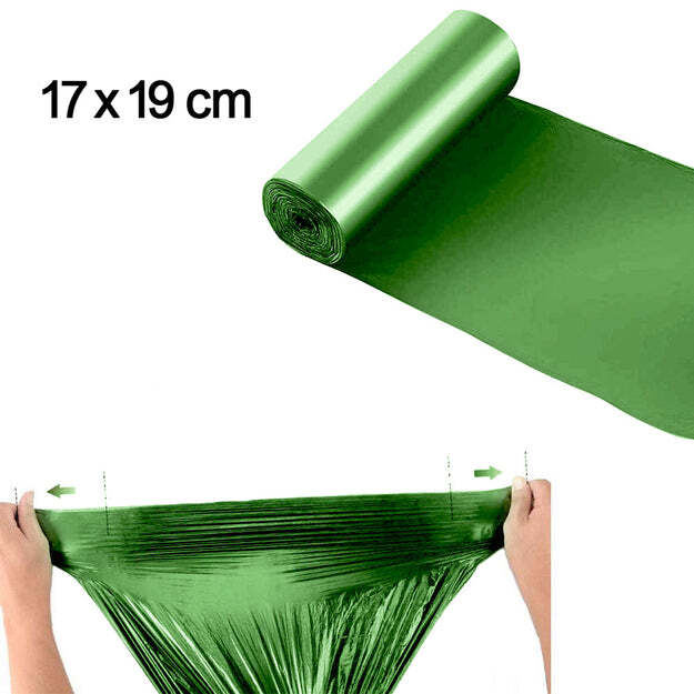 Green Compostable Corn Starch Garbage Bags