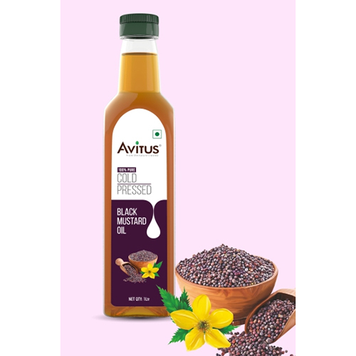 Common Cold Pressed Black Mustard Oil