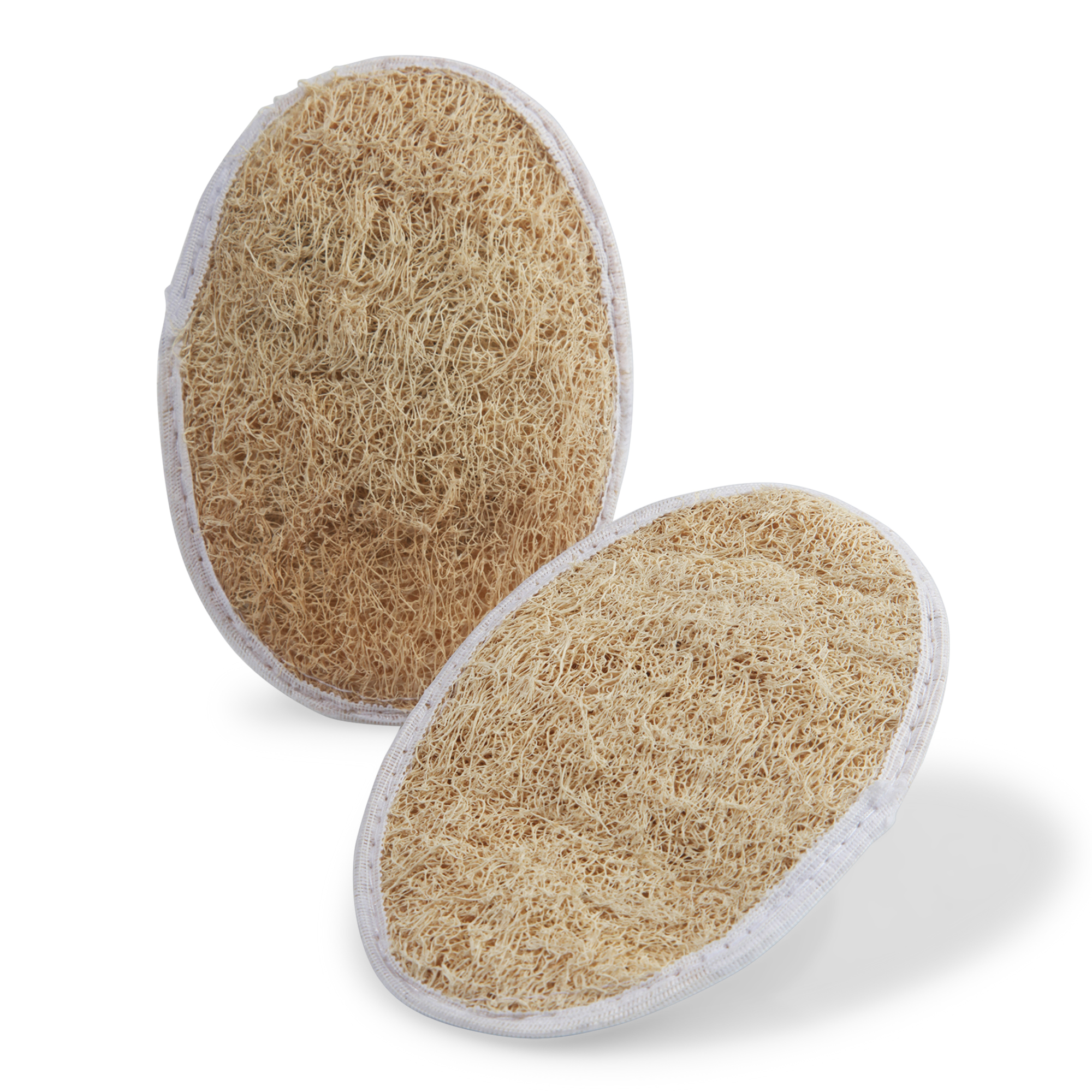 Disposable Loofah Sponge - Natural Multi-use Oval Design, White Color | Eco-friendly Hotel Essentials For Enhanced Guest Experience