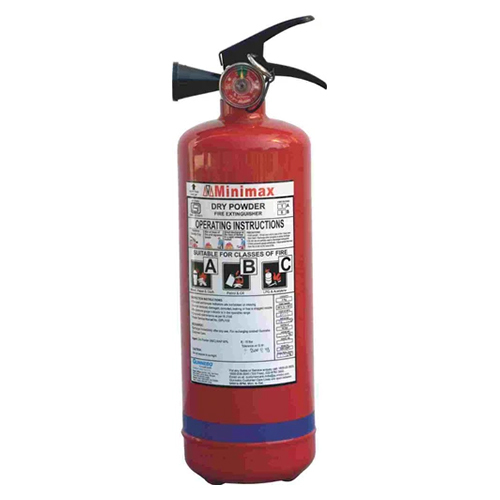 2 किलोग्राम मिनीमैक्स ड्राई पाउडर एबीसी फायर एक्सटिंग्विशर्स