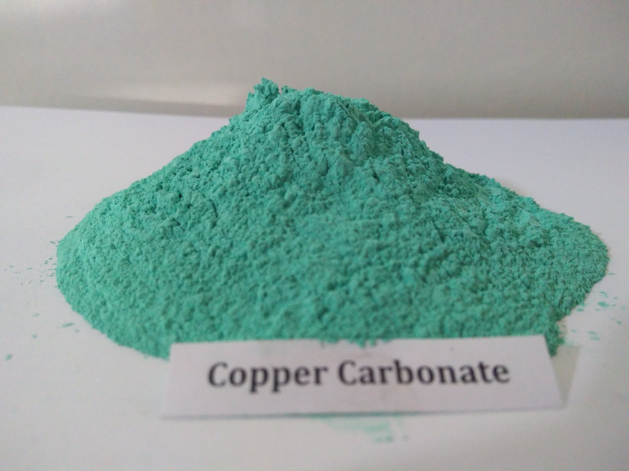 Copper Carbonate - 99% Purity, Greenish-blue Powder | Non-commutable, Water Insoluble, Ideal For Pigments And Colorants