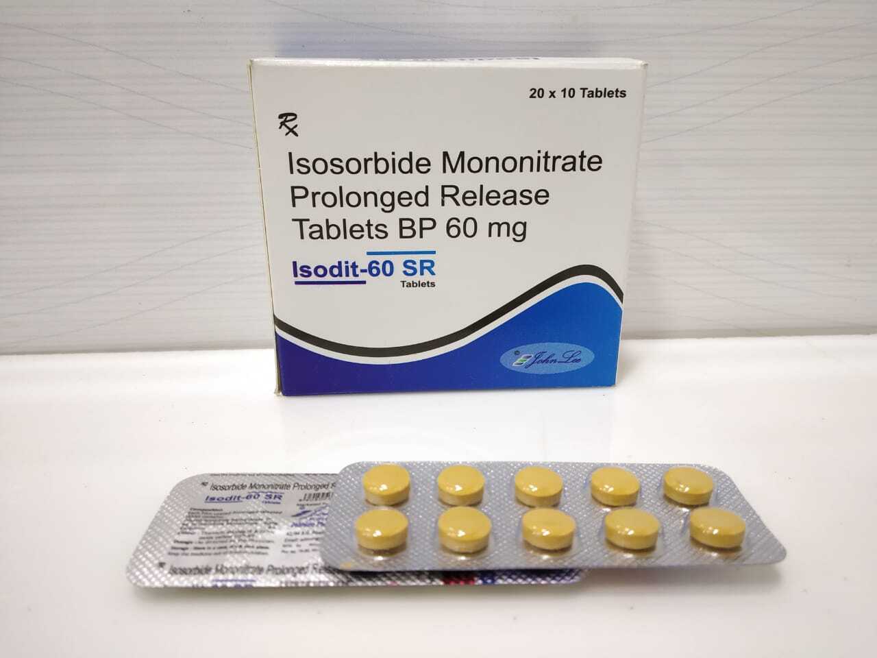 Isosorbide Mononitrate - 30 Mg & 60 Mg Tablets | Effective Angina Pectoris Relief