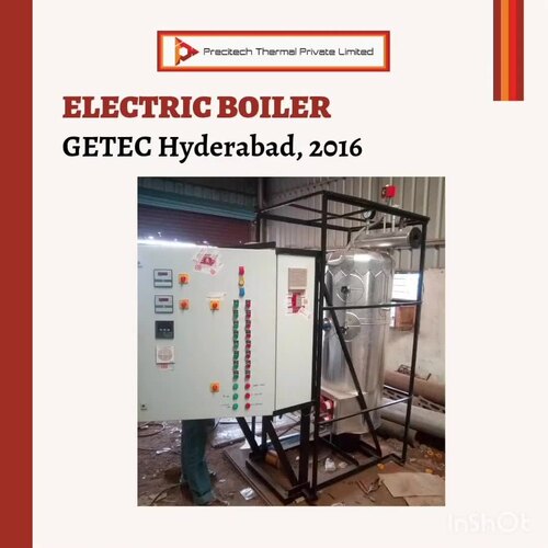 Electrode Boilers - 100 kg/hr Capacity, Oil & Gas Fired, Automatic Mild Steel Design