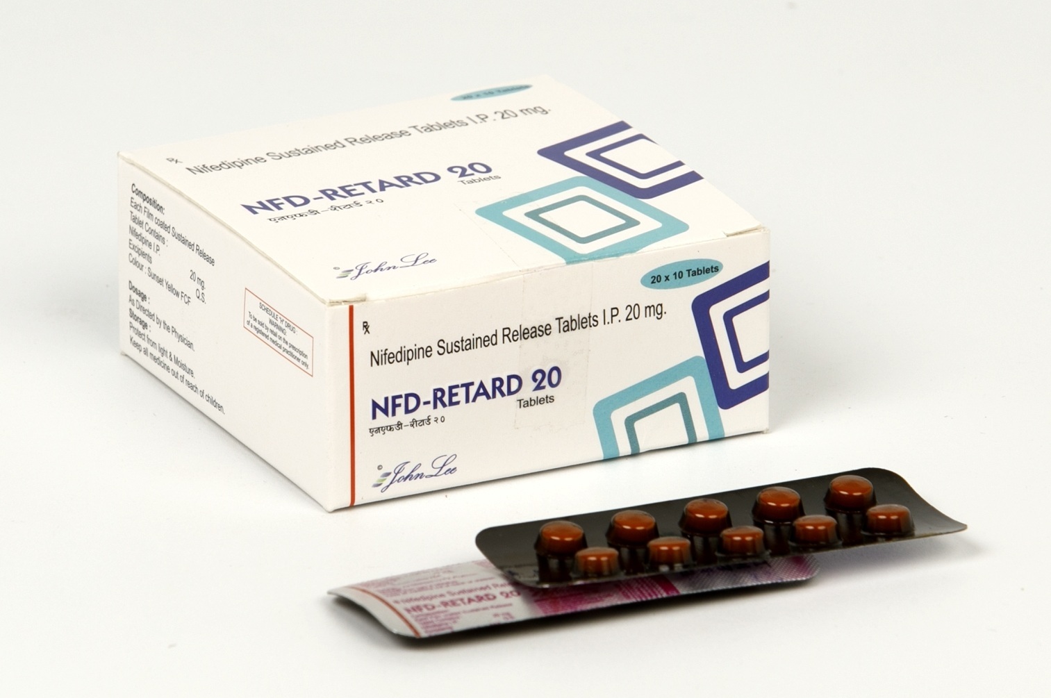 Nifedipine Retard Sustained Release Tablets - 10 Mg, 20 Mg & 30 Mg | Enhanced Efficacy For Controlled Blood Pressure Management
