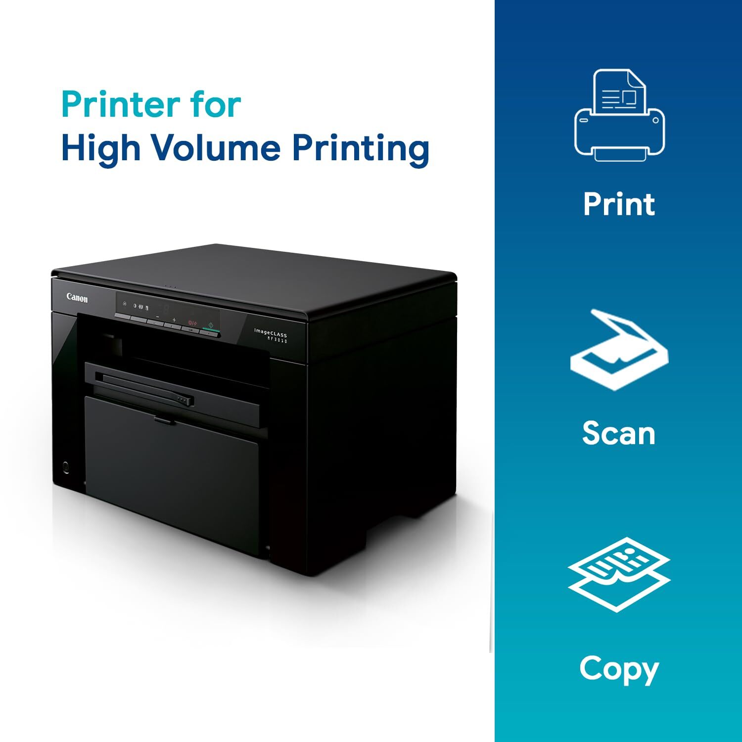 Imageclass Mf3010 Printer - Automatic Grade: Semi-automatic
