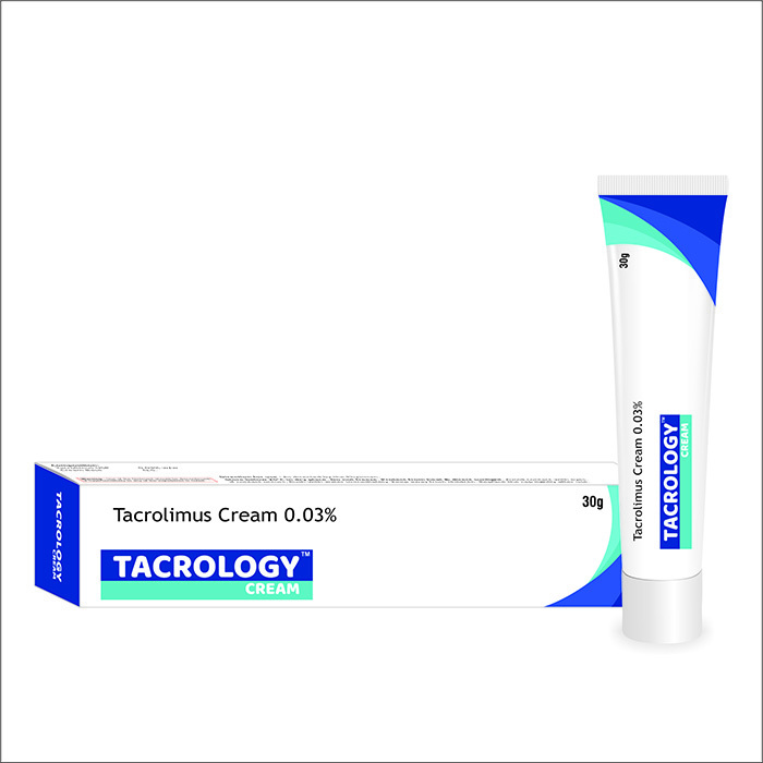 Tacrology Cream - Tacrolimus 0.03 For Eczema Relief | 100% Safe, Easy To Use, No Side Effects, Suitable For All Age Groups