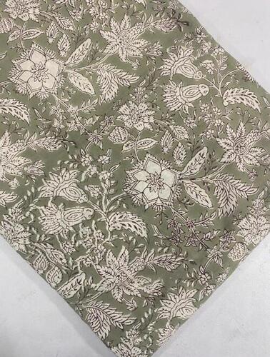 BEAUTIFUL JAAL PRINTED COTTON FABRIC - 44 Inches Wide, Available in Multiple Colours | Hand Block Printed, 100% Pure Cotton, Vintage Floral Design, 90 GSM