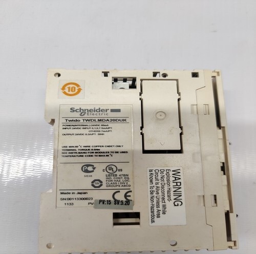 Schneider Electric Twdlmda20duk Modular Base Controller - Modular Design, Integrated Control Capabilities, Versatile Application Potential