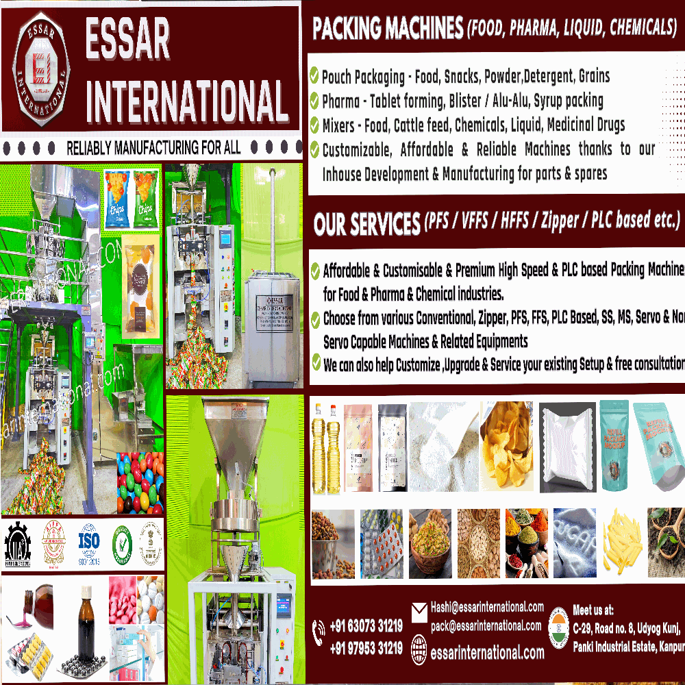 Automatic Tea Packing Machine - Material: Ss