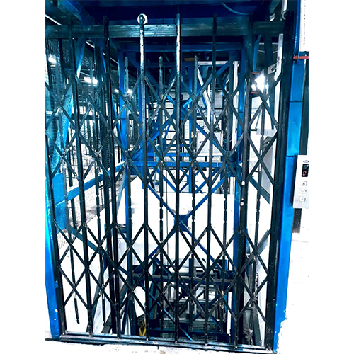 Industrial Goods Lift - Stainless Steel, Electric Powered Dumbwaiter | Remote Controller, Safety Sensor, Efficient Material Transport